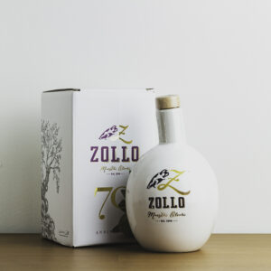Bottiglia di Olio EVO - Orcio “Alivastrain Ceramica - Zollo
